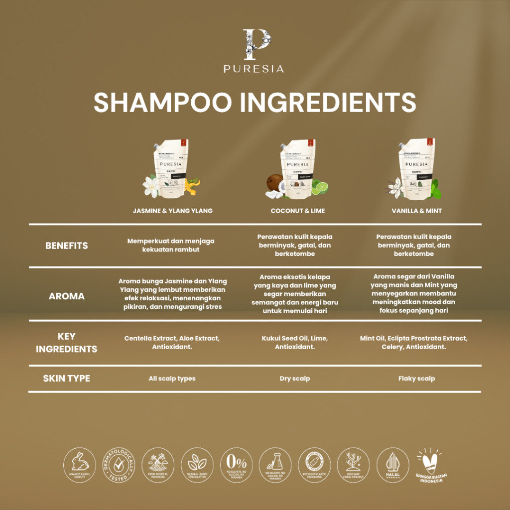 PURESIA - REFILL Non SLS Shampoo 400ml