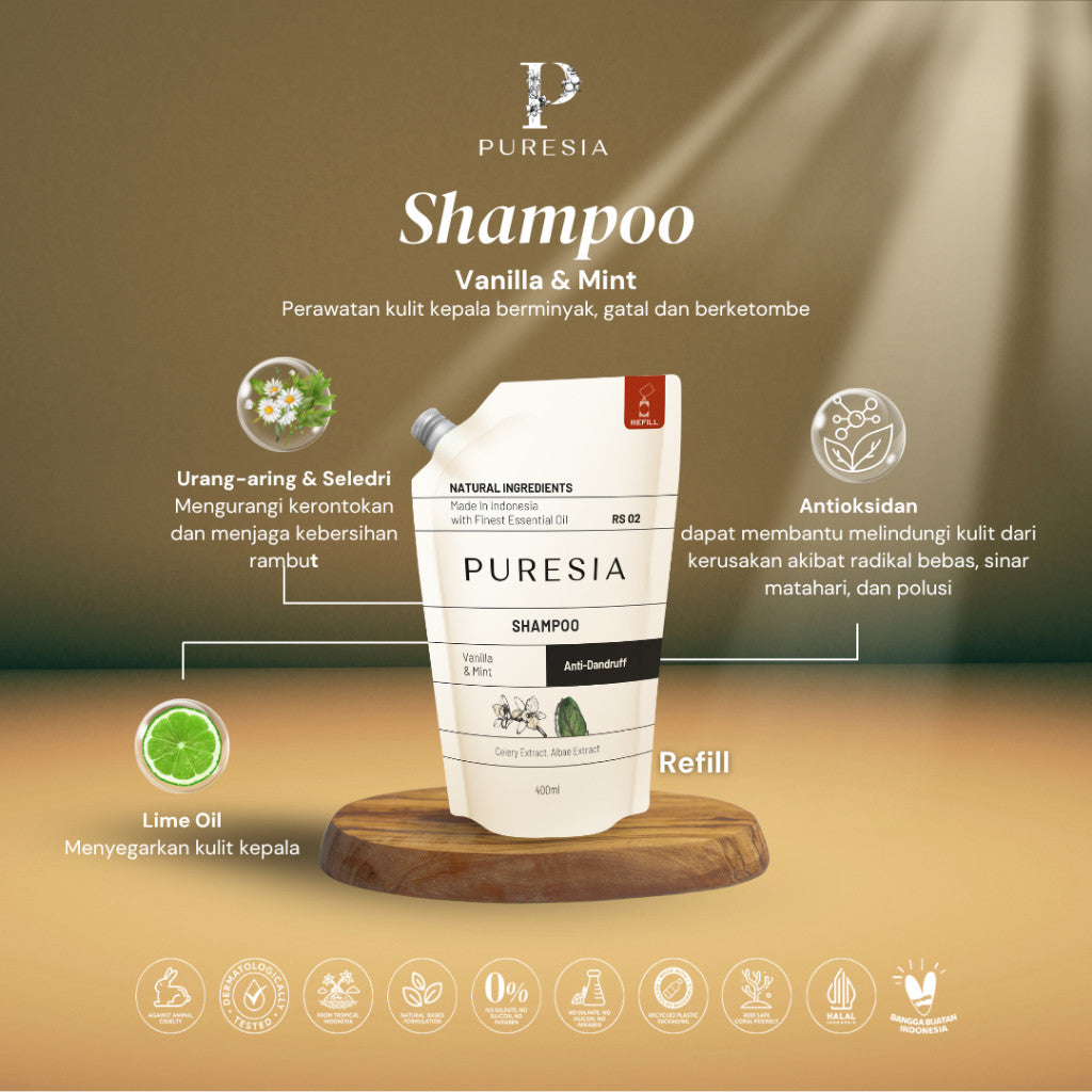 PURESIA - REFILL Non SLS Shampoo 400ml