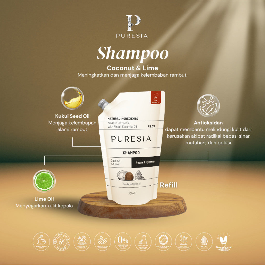 PURESIA - REFILL Non SLS Shampoo 400ml