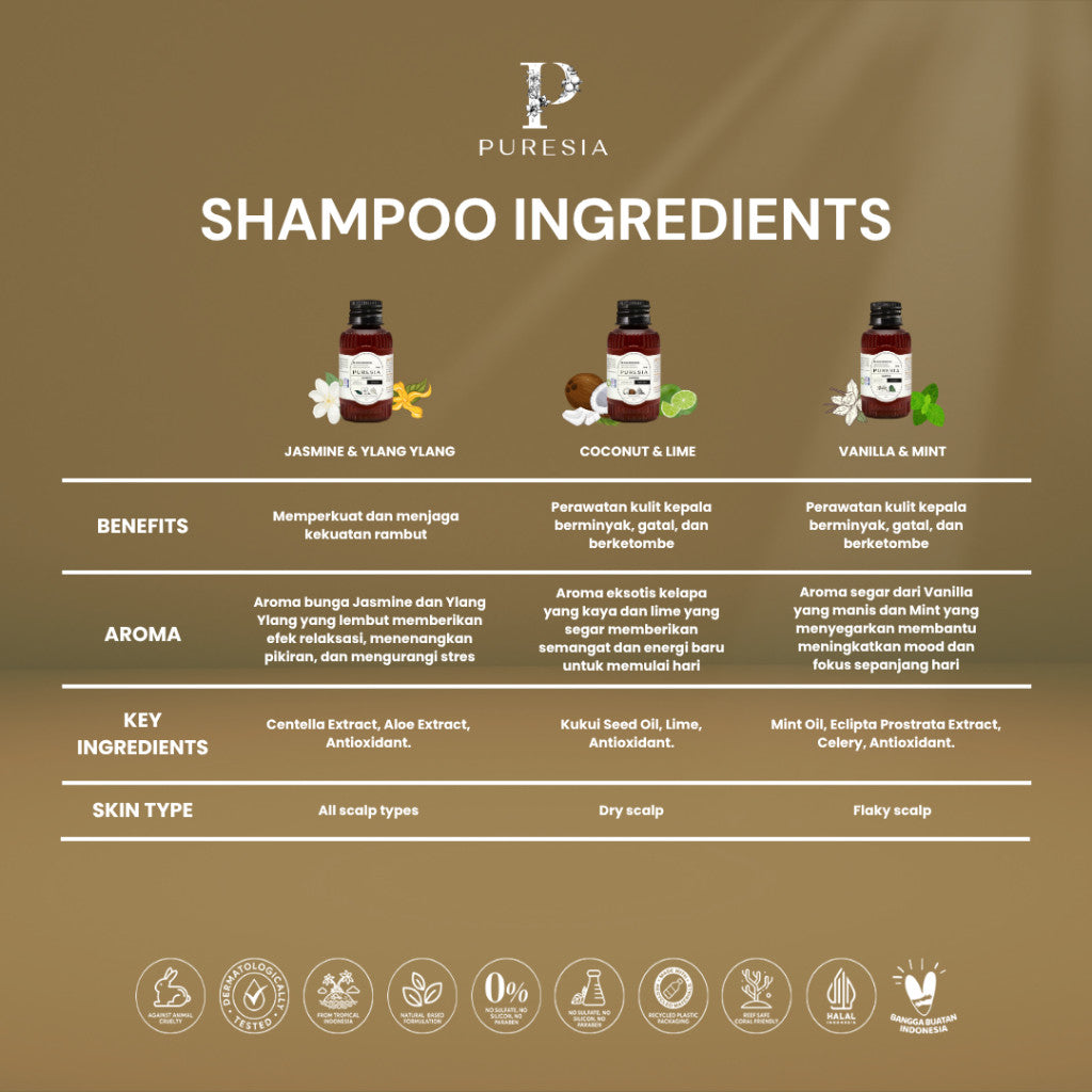 PURESIA - Non SLS Shampoo 100ml