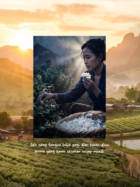 Someone wakes earlier than you do.Java jasmine is picked before dawn, when its scent runs deepest — a tradition local farmers have carried for generations. The result: a soft fragrance that lingers on your skin, long after your day begins.PURESIA Jasmine & Ylang-Ylang. Calms the skin and the mind, with a scent that’s in no hurry to leave.From our soil, for your skin. 🤍🌿 Vegan certified · plant-based · recycled packaging#PURESIAHealingRituals #FromOurSoil #JavaJasmine #VeganSkincare #NaturalIndonesia