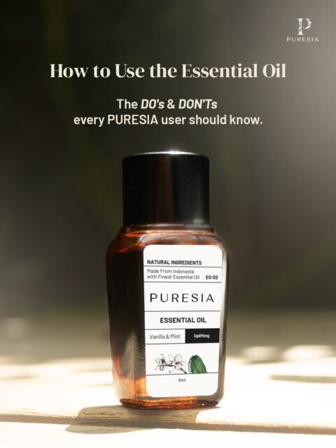 Natural doesn’t mean do-whatever. 🙅🏻‍♀️Essential oils are potent, that’s the point, and also the catch. Used right, a few drops go a long way. Used carelessly, even “natural” can irritate.Four habits that make the difference including the one step most people skip before oil ever touches skin. Swipe. 👉🏻Save this for the next time you open a bottle. 🤎*For external use only. Check first if pregnant or breastfeeding. 🌿 Vegan certified · plant-based · recycled packaging#PURESIAFromOurSoil #EssentialOil #SelfCareRitual #PURESIAHealingRituals