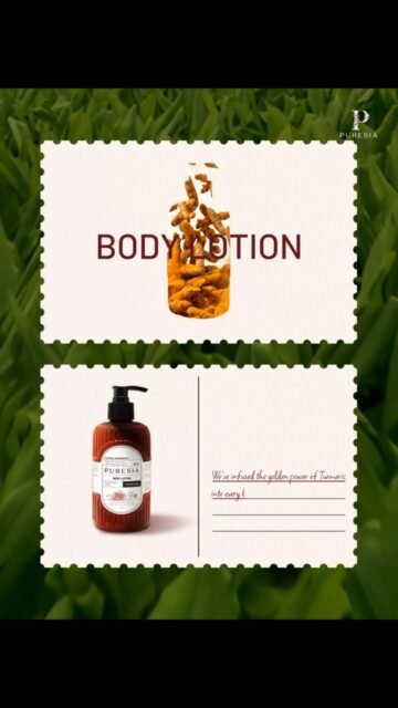 Say hello to Puresia Body Lotion, enriched with powerful turmeric extract to promote healthy, glowing, and deeply nourished skin. Completely natural, entirely pure, and made to love the skin you’re in.Feel the natural difference today🫚✨ #puresia #bodylotion #bodycare #naturalingredients